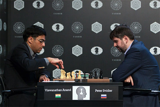 R 6 Anand vence a Svidler con brillantez