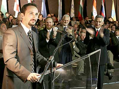 Discurso de Topalov en San Luis