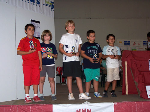 XXI Memorial Adolfo Pedrido - Circuíto Promoción. 2013 Podio Sub 10