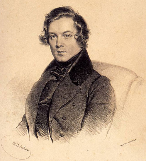 Robert Schumann en 1839 