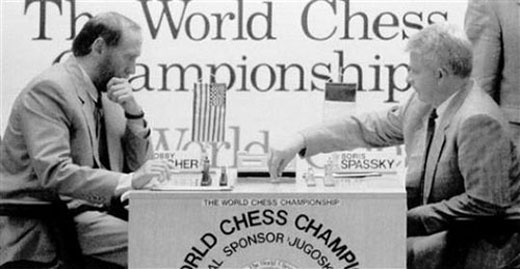 Bobby Fischer vs Boris Spassky. Con Lothar Schmid
