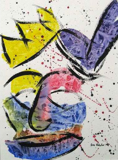 Jaque Mate. Pintura © Elke Rehder Fine Arts