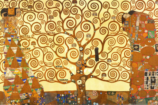 El árbol de la vida. Pintura Gustav Klimt