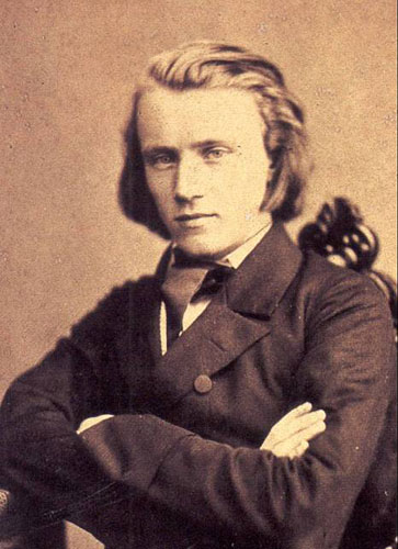 Johannes Brahms en 1853