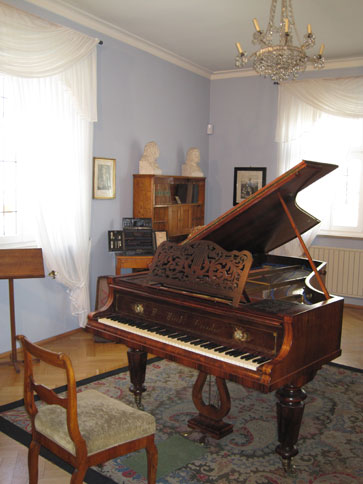 Sala de Música de Robert Schumann, Zwickau Museo, Hauptmarkt 5 