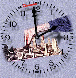 Ilustracion Reloj Ajedrez