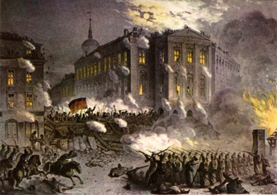 La revolución del marzo de 1848