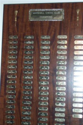 Campeones del Marshall Chess Club