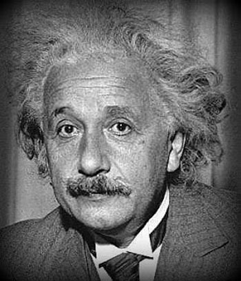 Albert Einstein.