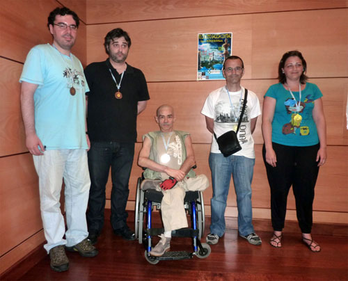 Torneo de Xadrez Concello de Carballedo Gadis-Ribeira Sacra. Podio Absoluto