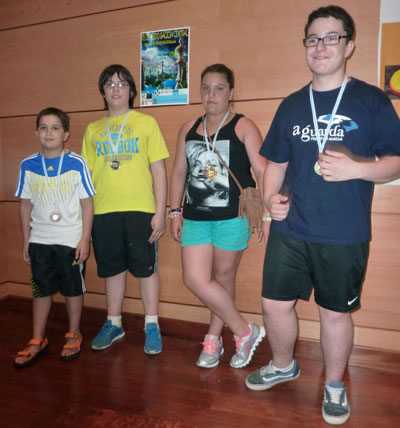Torneo de Xadrez Concello de Carballedo Gadis-Ribeira Sacra. Podio Sub 14