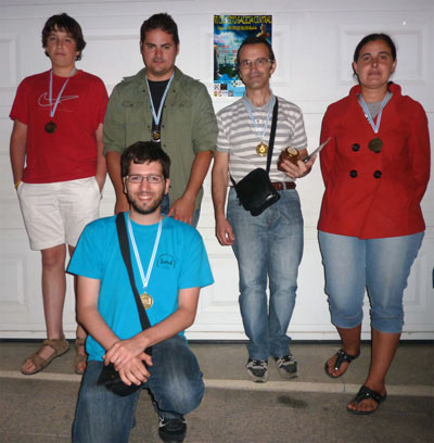 Torneo de Chantada. Círcuito Galicia Central. 2013. Podio Absoluto