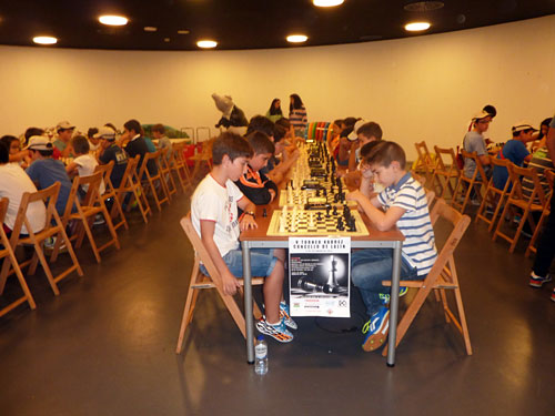 V Torneo Xadrez Concello de Lalín. 2014. Foto 16