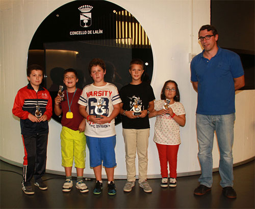 V Torneo Xadrez Concello de Lalín. 2014. Foto 13