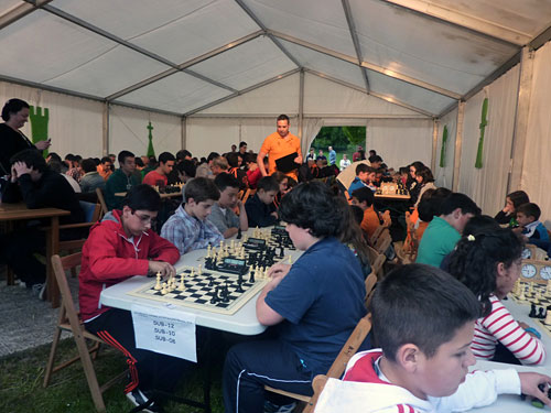 XXIV Torneo Xadrez Activo Lalín 2014. Foto 2
