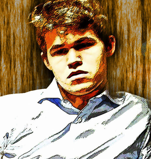 Magnus Carlsen. Retoque Anton Busto