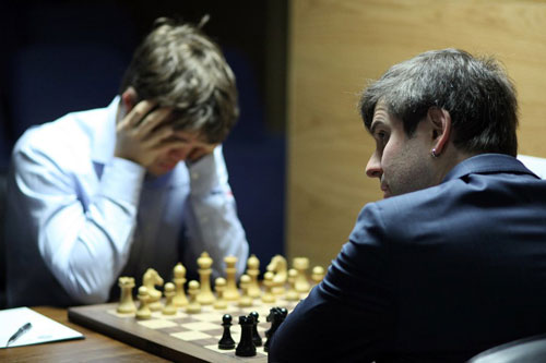 Carlsen vs Svidler