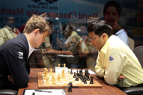 Campeonato Mundo Ajedrez 2013. Anand vs Carlsen