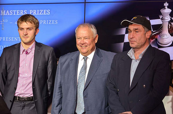 Nikita Vitiugov, Denis Lafferty, Vassily Ivanchuk
