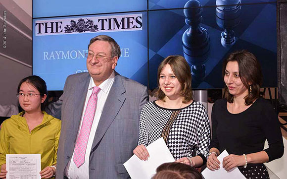 Tan Zhongyi, Ray Keene, Mariya Muzychuk, Lela Javakhishvili