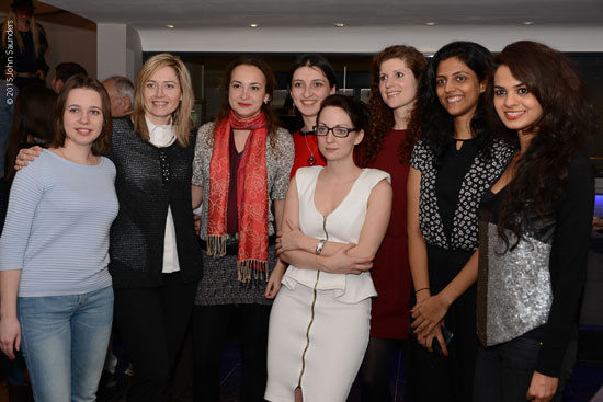 Mariya Muzichuk, Natalia Zhúkova, Antoaneta Stefánova, Salomé Meliá, Elisabeth Paehtz, Jovanka Houska, Harika Dronavali y Tania Sáchdev.
