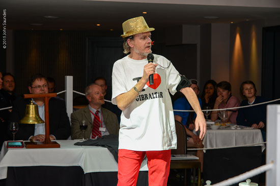 El director del torneo, Stuart Conquest
