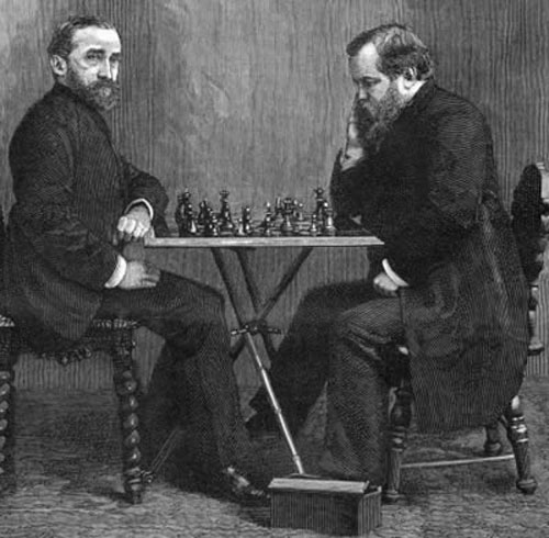 Steinitz vs Zukertort
