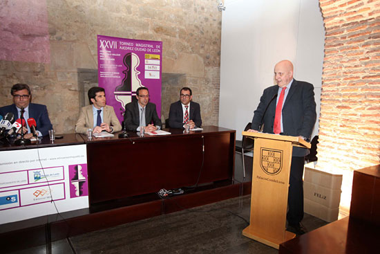 Presentación en diario Marca. Magistral Ciudad de León 2014