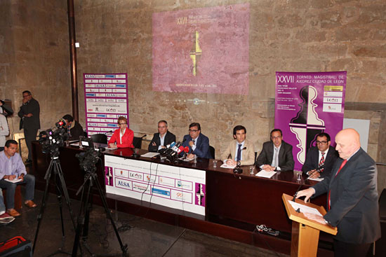 Presentación en diario Marca. Magistral Ciudad de León 2014