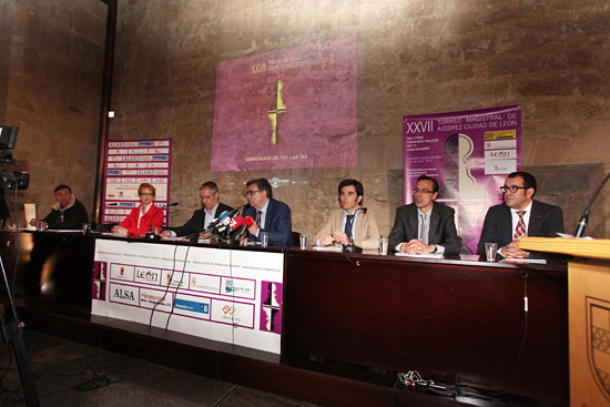 Presentación en diario Marca. Magistral Ciudad de León 2014