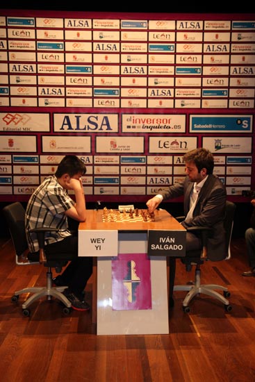 XXVII Torneo Magistral de Ajedrez Ciudad de León. Jornada 2. Foto 5