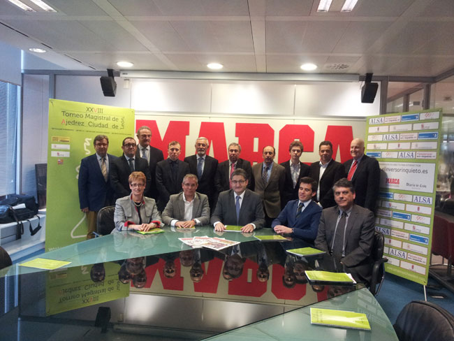 Presentación en Madrid.  Magistral de León 2015