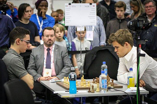 Caruana, Fabiano (2801) - Carlsen, Magnus (2877) [B01]