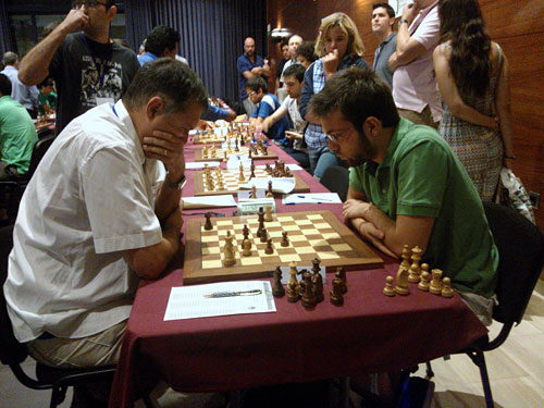 Miguel Illescas vs Iván Salgado. Linares 2013