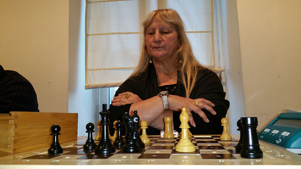 A xogadora veterana Carmen Lago