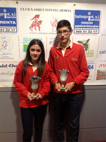 Andrea Dorado y Juan Andrés Bayón