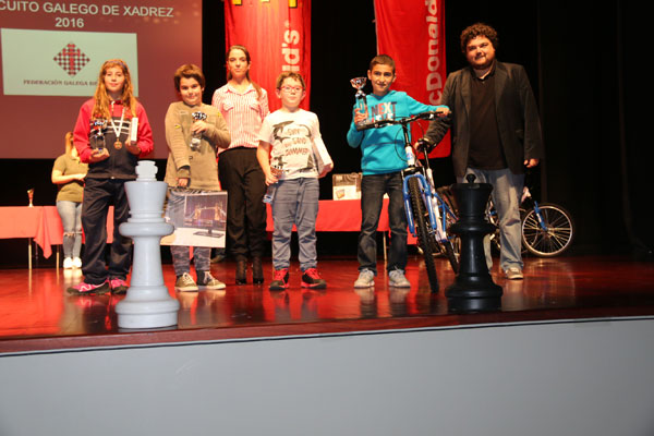 Vilagarcía de Arousa Clausura XI Circuito Galego de Xadrez Promoción 2016