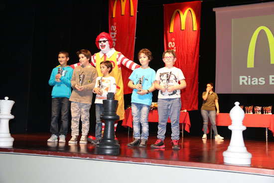 Vilagarcía de Arousa X Aberto Xadrez McDonalds Vilagarcía 2016