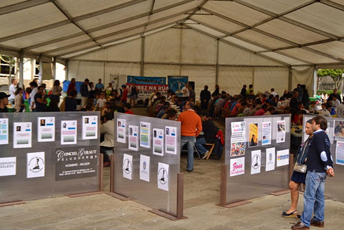 Exposición itinerante de Escola Xadrez Pontevedra