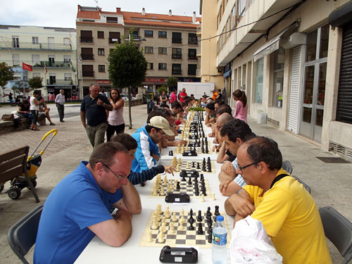 XIV Torneo de Xadrez Festas do Monte. A Guarda. Pontevedra. 2014. Foto 1