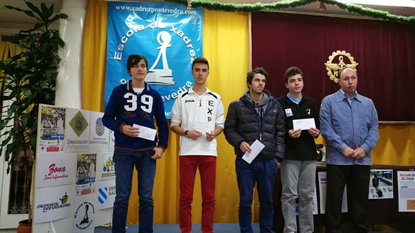 Podium Categoría Afeccionado
