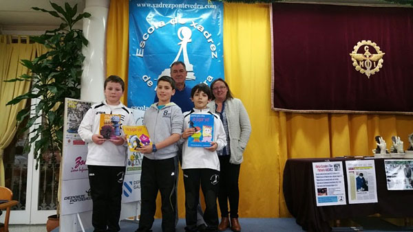 Podium Categoría Sub 10