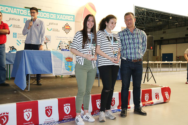 Podium Campionato Galego Lóstrego