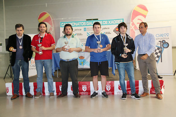 Podium Campionato Galego Rápidas