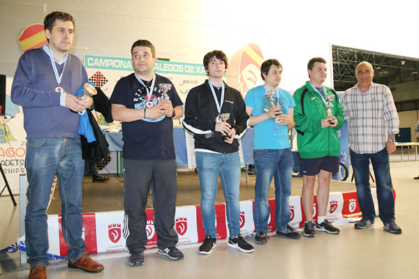 Podium Campionato Galego Lóstrego