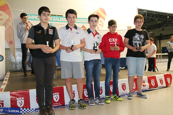 Podium Sub 14. Santa Rita