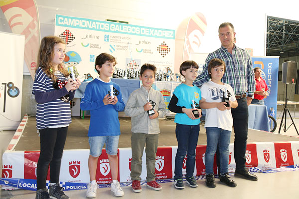 Podium Sub 8. Santa Rita