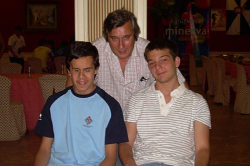 Ramón Escudeiro Tilve, Daniel Rivera e Iván Salgado