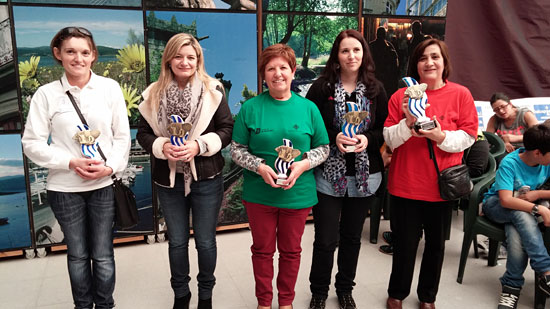 XII Torneo Santa Rita. Vilagarcía de Arousa. 2014. Podio Femenino