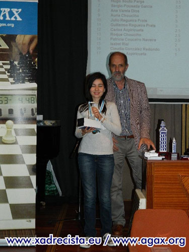 Sabela Iglesias. Gañadora do Torneo Infantil